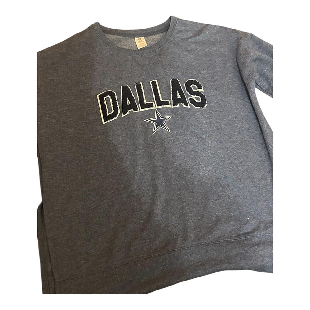 NFL women’s Dallas cowboys Gray Sweatshirt large